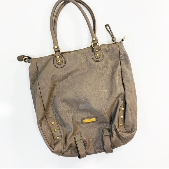Steve Madden Oversized Hobo style Handbag in Taupe - Picture 2 of 6